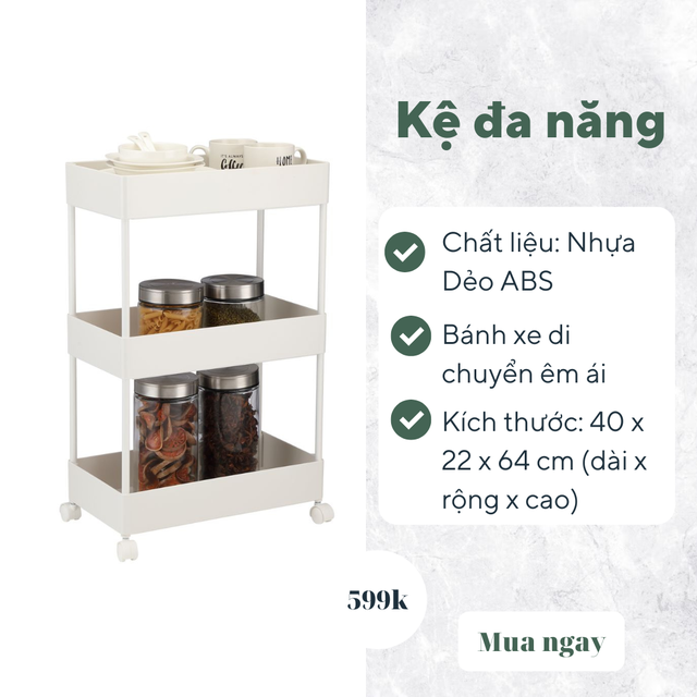 7 món đồ dùng giúp phòng bếp gọn gàng với giá chỉ từ 139 nghìn đồng - Ảnh 5.