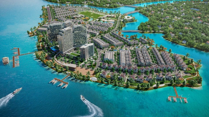 Centria Island góc nhìn từ thành phố Biên Hoà