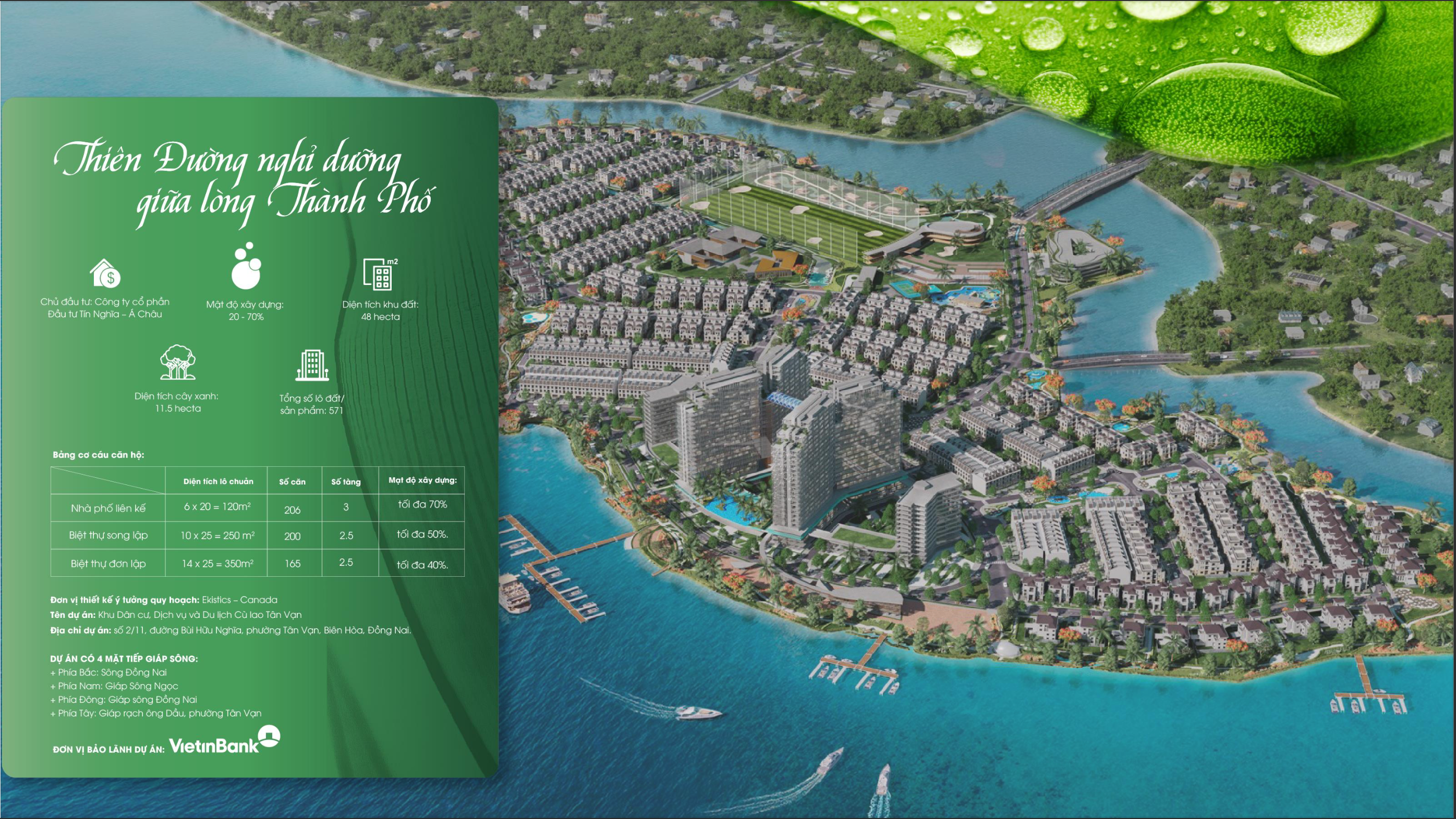 Centria Island đầy đủ tiện ích